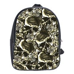 Skull pattern School Bags (XL) 