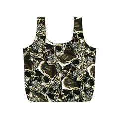 Skull pattern Full Print Recycle Bags (S) 