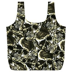 Skull pattern Full Print Recycle Bags (L) 