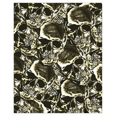 Skull pattern Drawstring Bag (Small)