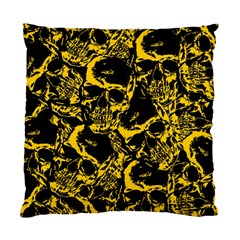 Skull Pattern Standard Cushion Case (two Sides) by ValentinaDesign