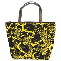 Skull Pattern Bucket Bags by ValentinaDesign