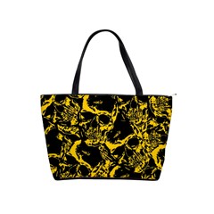 Skull Pattern Shoulder Handbags by ValentinaDesign