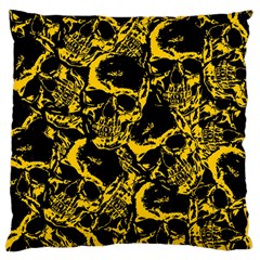 Skull Pattern Standard Flano Cushion Case (one Side) by ValentinaDesign