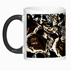 Skull Pattern Morph Mugs by ValentinaDesign