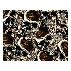 Skull Pattern Double Sided Flano Blanket (large)  by ValentinaDesign