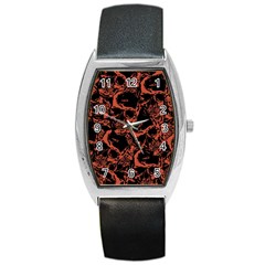 Skull Pattern Barrel Style Metal Watch