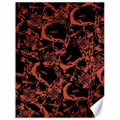 Skull Pattern Canvas 18  X 24  