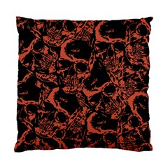 Skull Pattern Standard Cushion Case (one Side) by ValentinaDesign