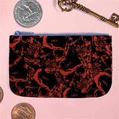 Skull Pattern Large Coin Purse