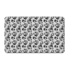 Floral Pattern Magnet (rectangular)