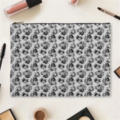 Floral Pattern Cosmetic Bag (xl)