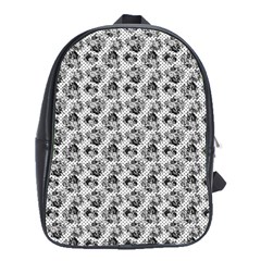 Floral Pattern School Bags(large) 