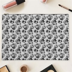 Floral Pattern Cosmetic Bag (xxl) 