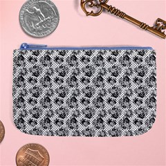 Floral Pattern Large Coin Purse