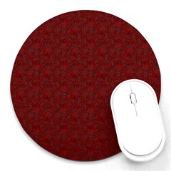 Floral pattern Round Mousepads