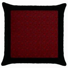 Floral Pattern Throw Pillow Case (black)