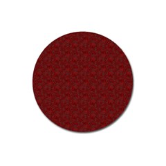 Floral pattern Magnet 3  (Round)