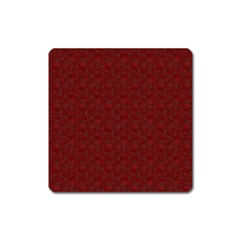 Floral pattern Square Magnet