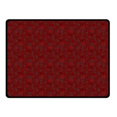 Floral Pattern Fleece Blanket (small)