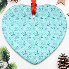 Floral pattern Ornament (Heart)