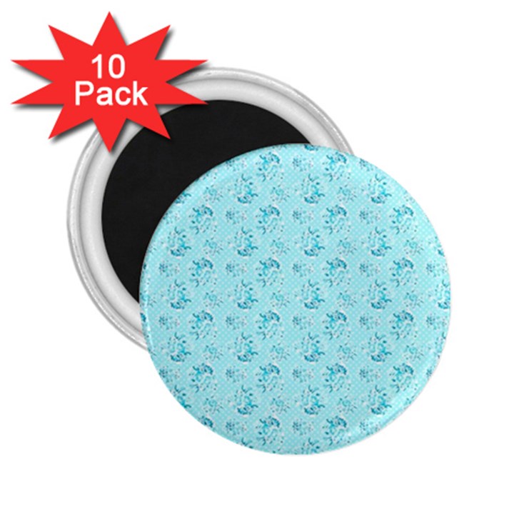 Floral pattern 2.25  Magnets (10 pack) 