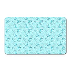 Floral Pattern Magnet (rectangular) by ValentinaDesign