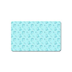 Floral pattern Magnet (Name Card)