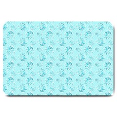 Floral pattern Large Doormat 