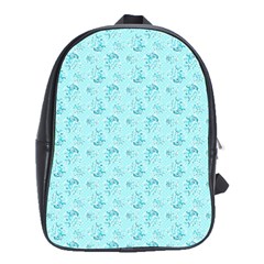 Floral pattern School Bags(Large) 