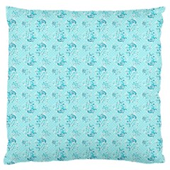 Floral pattern Large Cushion Case (Two Sides)