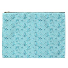 Floral pattern Cosmetic Bag (XXL) 