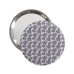 Floral Pattern 2 25  Handbag Mirrors