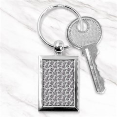 Floral Pattern Key Chains (rectangle) 