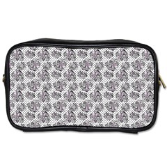 Floral Pattern Toiletries Bags by ValentinaDesign