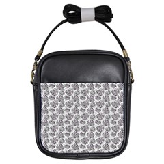 Floral Pattern Girls Sling Bags