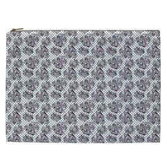 Floral Pattern Cosmetic Bag (xxl) 