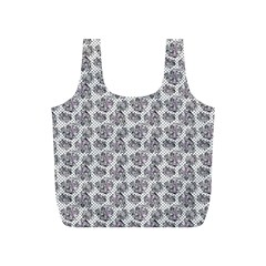 Floral Pattern Full Print Recycle Bags (s) 