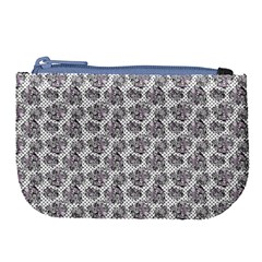 Floral Pattern Large Coin Purse