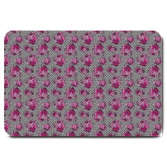 Floral Pattern Large Doormat 