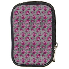 Floral Pattern Compact Camera Cases by ValentinaDesign