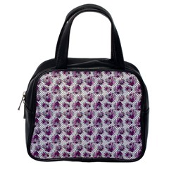 Floral pattern Classic Handbags (One Side)