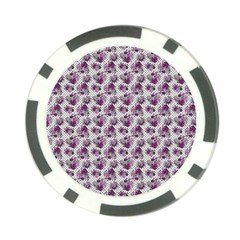 Floral pattern Poker Chip Card Guard (10 pack)