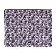 Floral pattern Cosmetic Bag (XL)