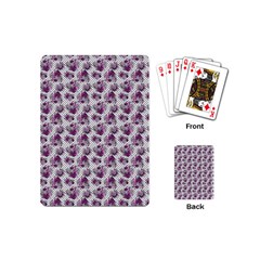 Floral pattern Playing Cards (Mini) 