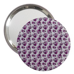 Floral Pattern 3  Handbag Mirrors by ValentinaDesign