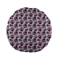 Floral pattern Standard 15  Premium Round Cushions