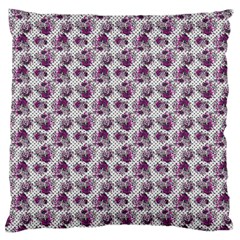 Floral pattern Standard Flano Cushion Case (One Side)