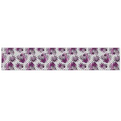 Floral pattern Flano Scarf (Large)