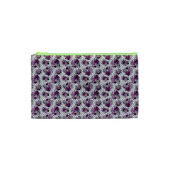 Floral pattern Cosmetic Bag (XS)